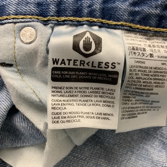 Levi Strauss “505” Straight leg blue jeans size 40 - Picture 12 of 15